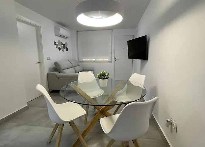 Piso De Lujo En Primera Linea De Playa Y Garaje Lejlighed Cádiz